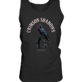 crimson shadows - geheimnisvolle krähengotik und düstere ästhetik - Relaxed Tank Top | Tank - Tops | Dark Shadows Arts