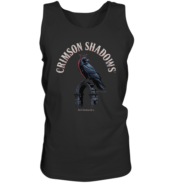 crimson shadows - geheimnisvolle krähengotik und düstere ästhetik - Relaxed Tank Top | Tank - Tops | Dark Shadows Arts