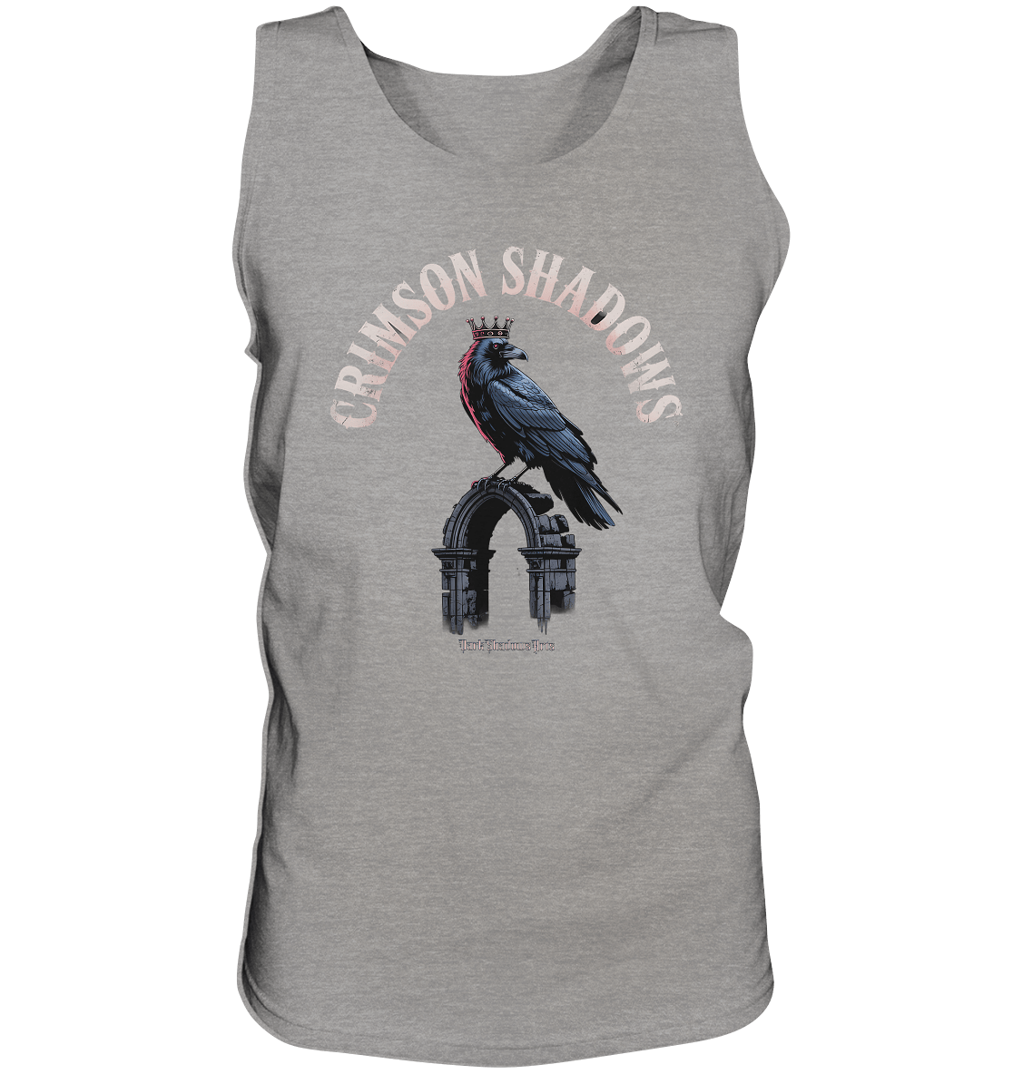 crimson shadows - geheimnisvolle krähengotik und düstere ästhetik - Relaxed Tank Top | Tank - Tops | Dark Shadows Arts