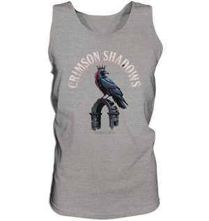 crimson shadows - geheimnisvolle krähengotik und düstere ästhetik - Relaxed Tank Top | Tank - Tops | Dark Shadows Arts