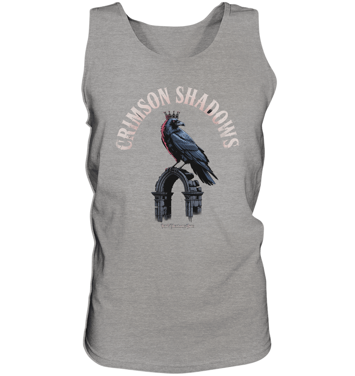 crimson shadows - geheimnisvolle krähengotik und düstere ästhetik - Relaxed Tank Top | Tank - Tops | Dark Shadows Arts
