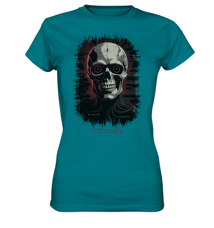 Cyber Decay - Die Verschmelzung von Technologie und Verfall - Ladies Premium Shirt | Lady - Shirts | Dark Shadows Arts