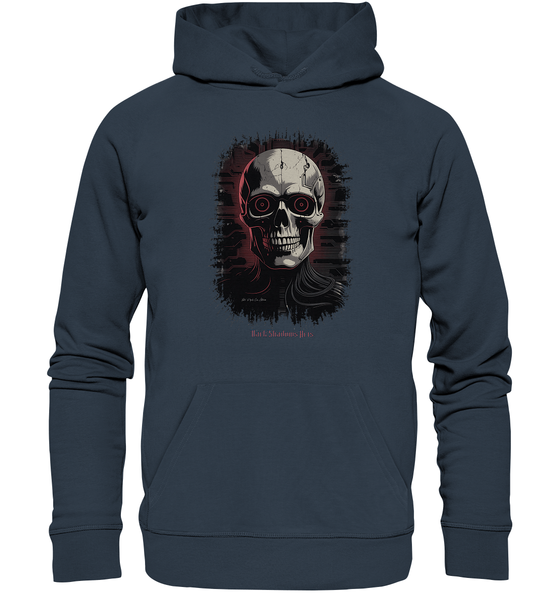 Cyber Decay - Die Verschmelzung von Technologie und Verfall - Organic Hoodie | Hoodies | Dark Shadows Arts