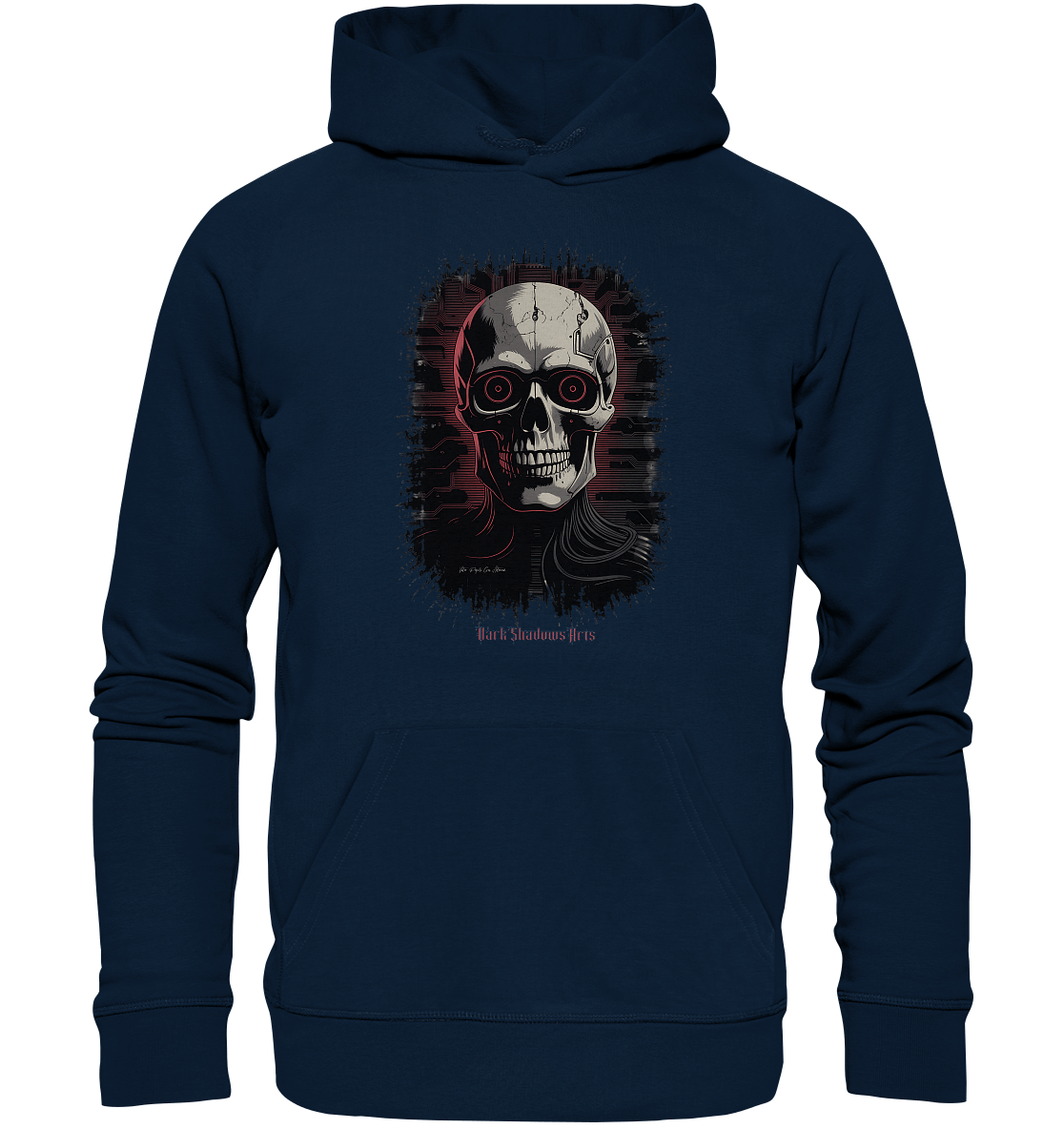 Cyber Decay - Die Verschmelzung von Technologie und Verfall - Organic Hoodie | Hoodies | Dark Shadows Arts