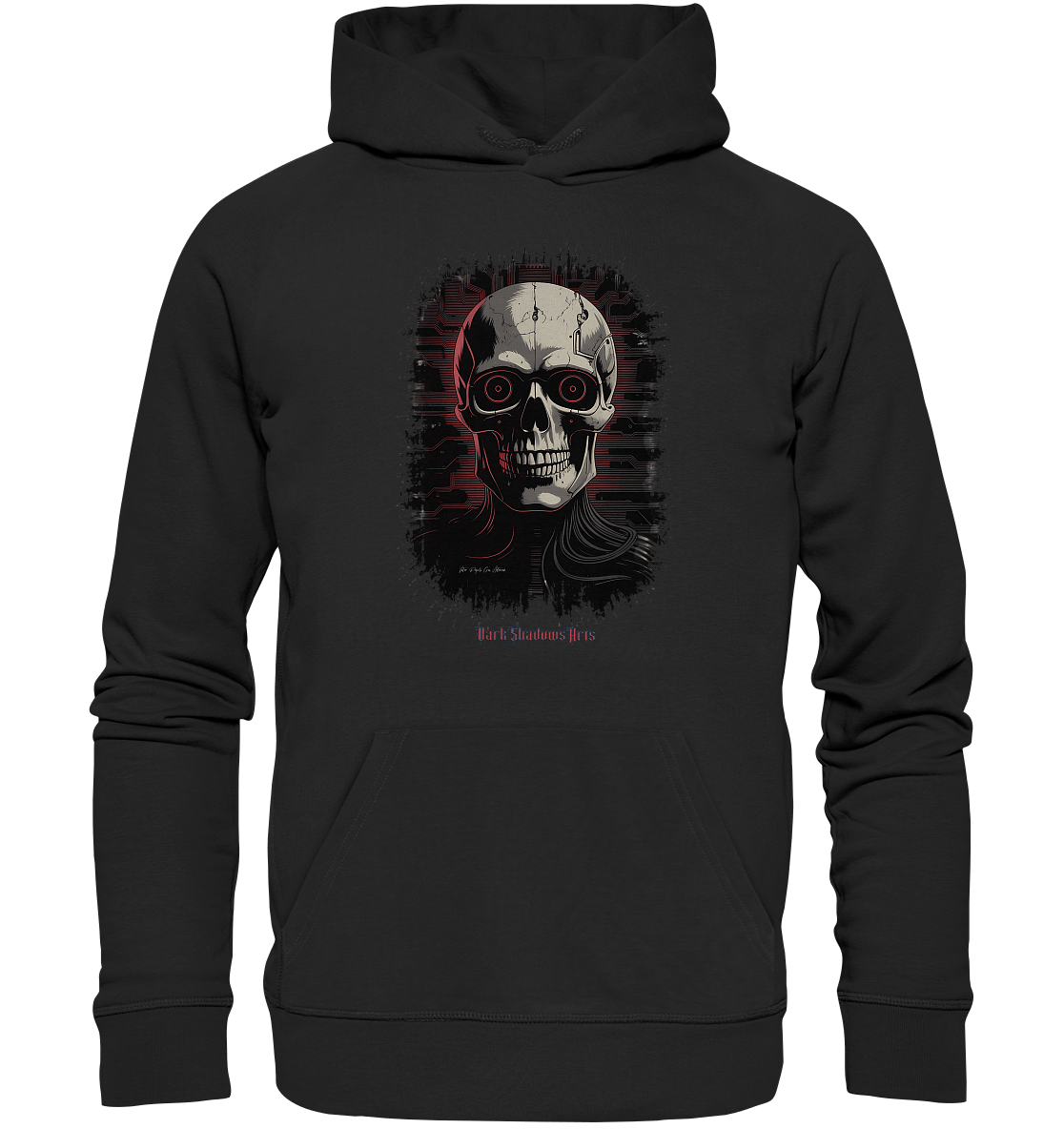 Cyber Decay - Die Verschmelzung von Technologie und Verfall - Organic Hoodie | Hoodies | Dark Shadows Arts