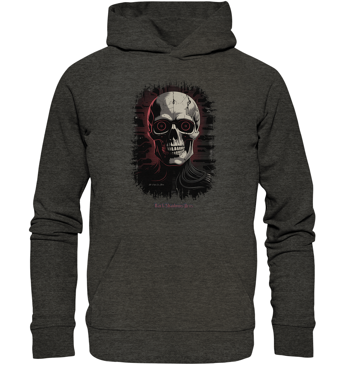 Cyber Decay - Die Verschmelzung von Technologie und Verfall - Organic Hoodie | Hoodies | Dark Shadows Arts