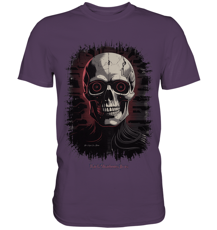 Cyber Decay - Die Verschmelzung von Technologie und Verfall - Premium Shirt | Unisex - Shirts | Dark Shadows Arts