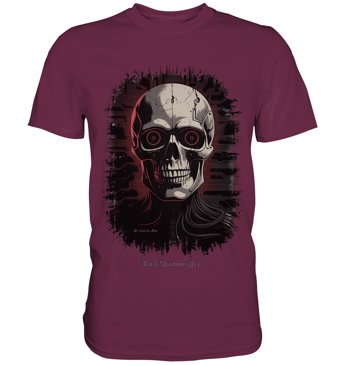 Cyber Decay - Die Verschmelzung von Technologie und Verfall - Premium Shirt | Unisex - Shirts | Dark Shadows Arts