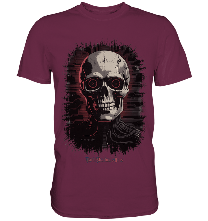 Cyber Decay - Die Verschmelzung von Technologie und Verfall - Premium Shirt | Unisex - Shirts | Dark Shadows Arts