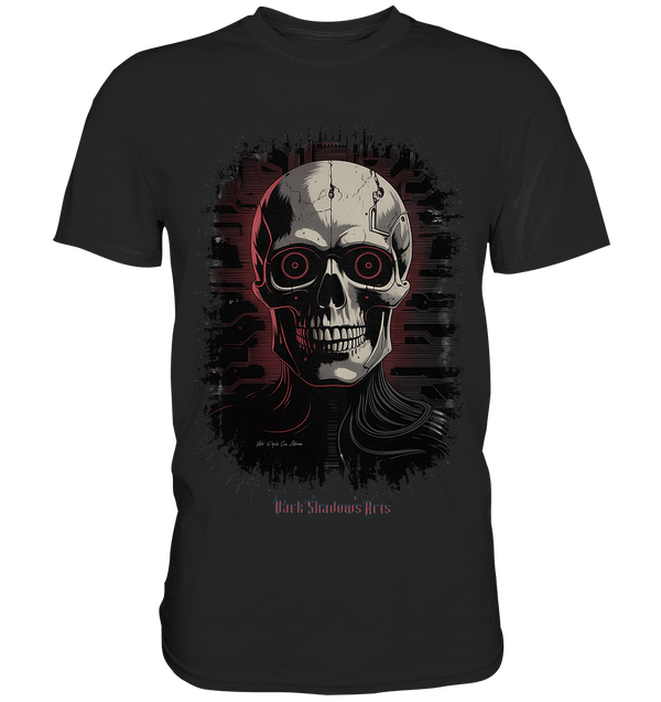 Cyber Decay - Die Verschmelzung von Technologie und Verfall - Premium Shirt | Unisex - Shirts | Dark Shadows Arts