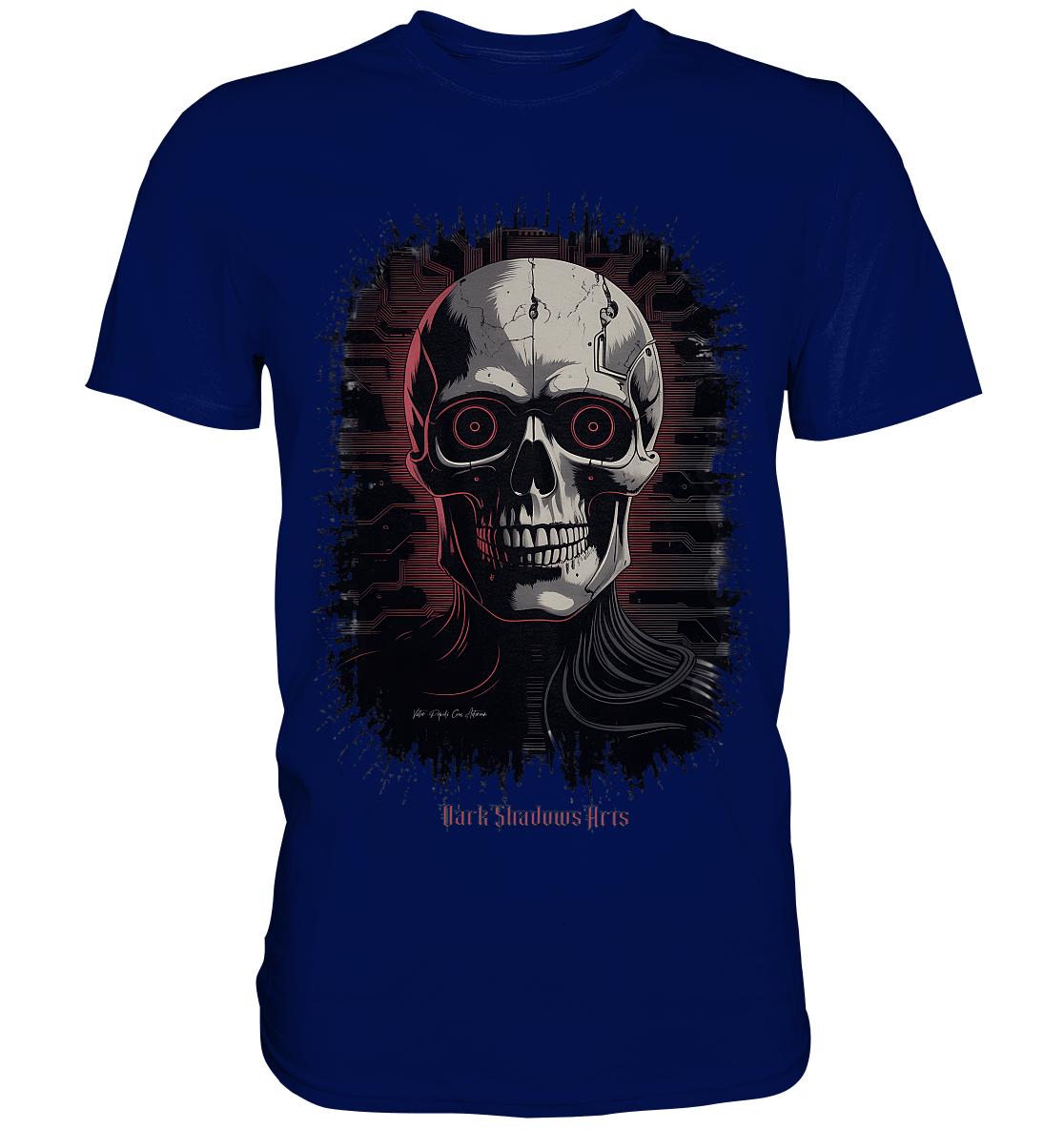 Cyber Decay - Die Verschmelzung von Technologie und Verfall - Premium Shirt | Unisex - Shirts | Dark Shadows Arts