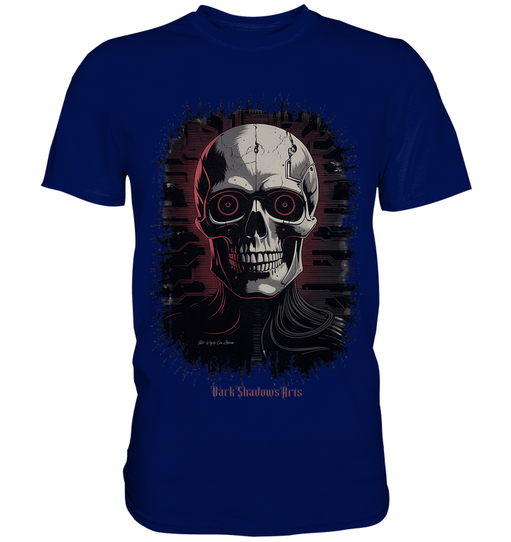 Cyber Decay - Die Verschmelzung von Technologie und Verfall - Premium Shirt | Unisex - Shirts | Dark Shadows Arts