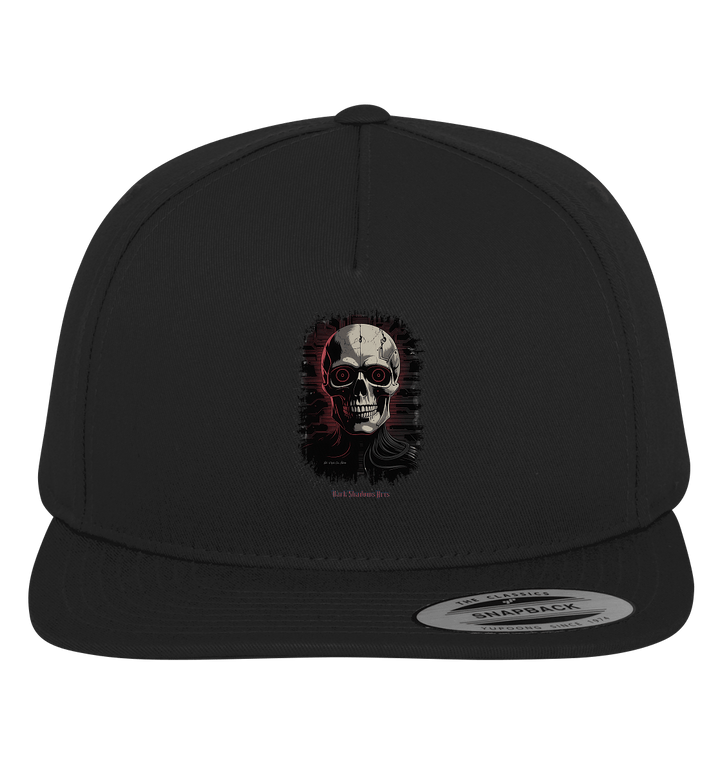 Cyber Decay - Die Verschmelzung von Technologie und Verfall - Premium Snapback | Kappen & Mützen | Dark Shadows Arts