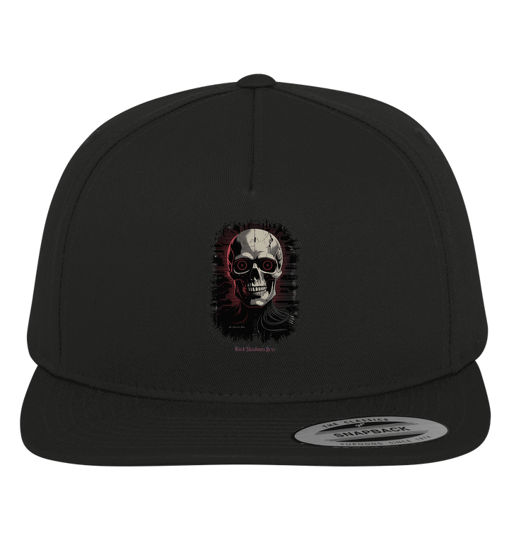Cyber Decay - Die Verschmelzung von Technologie und Verfall - Premium Snapback | Kappen & Mützen | Dark Shadows Arts