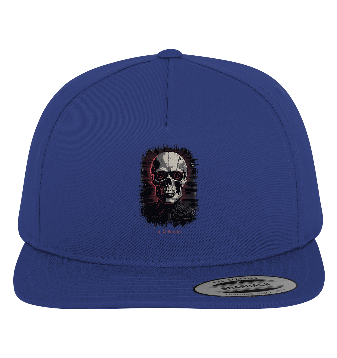 Cyber Decay - Die Verschmelzung von Technologie und Verfall - Premium Snapback | Kappen & Mützen | Dark Shadows Arts