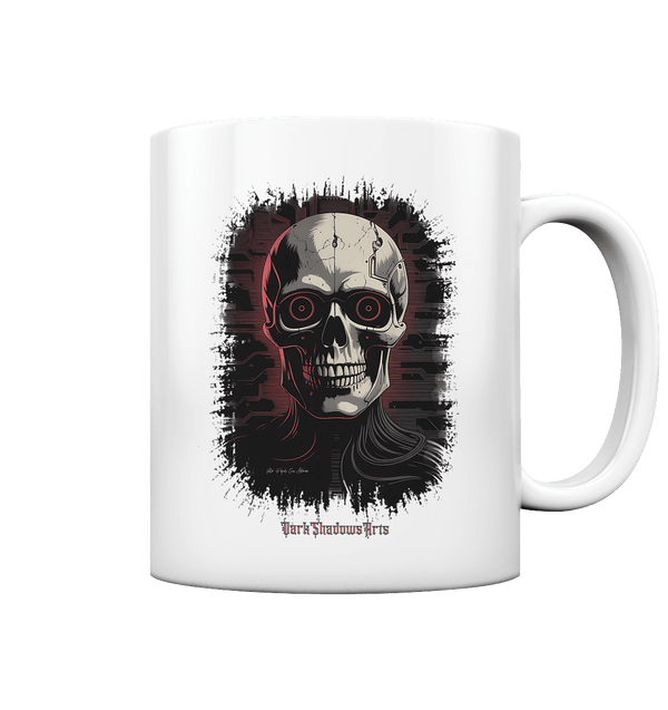 Cyber Decay - Die Verschmelzung von Technologie und Verfall - Tasse glossy | Trinkgefäße | Dark Shadows Arts