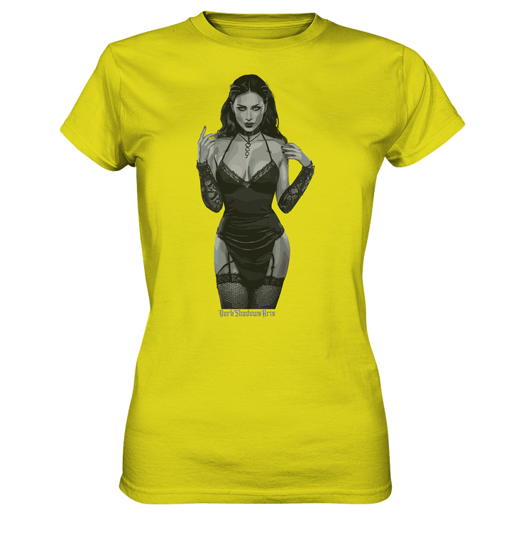 Dark and Mystical Lilith: Verführerische Dunkelheit - Ladies Premium Shirt | Lady - Shirts | Dark Shadows Arts