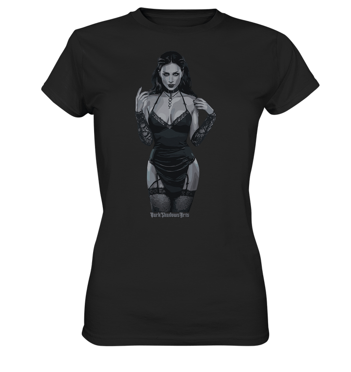 Dark and Mystical Lilith: Verführerische Dunkelheit - Ladies Premium Shirt | Lady - Shirts | Dark Shadows Arts