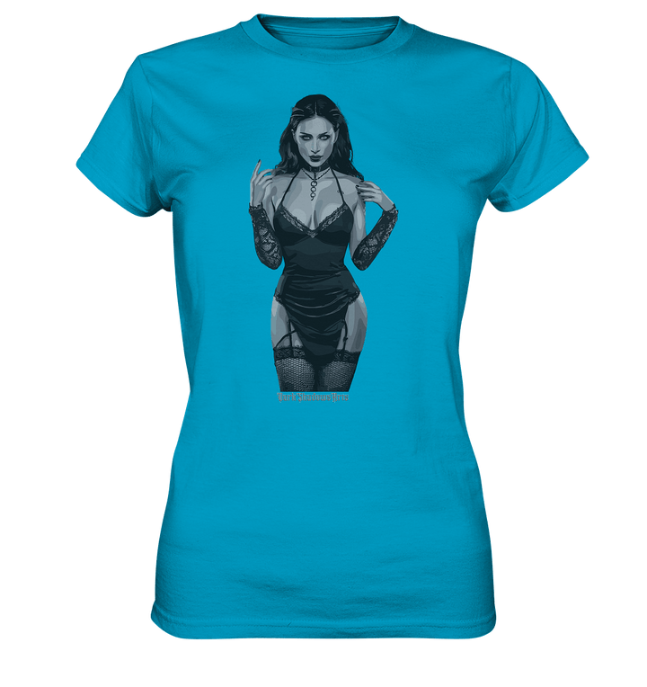 Dark and Mystical Lilith: Verführerische Dunkelheit - Ladies Premium Shirt | Lady - Shirts | Dark Shadows Arts