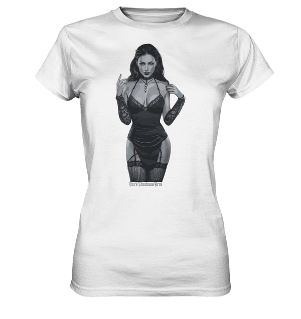 Dark and Mystical Lilith: Verführerische Dunkelheit - Ladies Premium Shirt | Lady - Shirts | Dark Shadows Arts