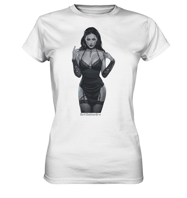 Dark and Mystical Lilith: Verführerische Dunkelheit - Ladies Premium Shirt | Lady - Shirts | Dark Shadows Arts