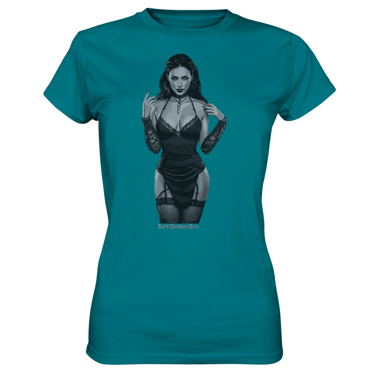 Dark and Mystical Lilith: Verführerische Dunkelheit - Ladies Premium Shirt | Lady - Shirts | Dark Shadows Arts