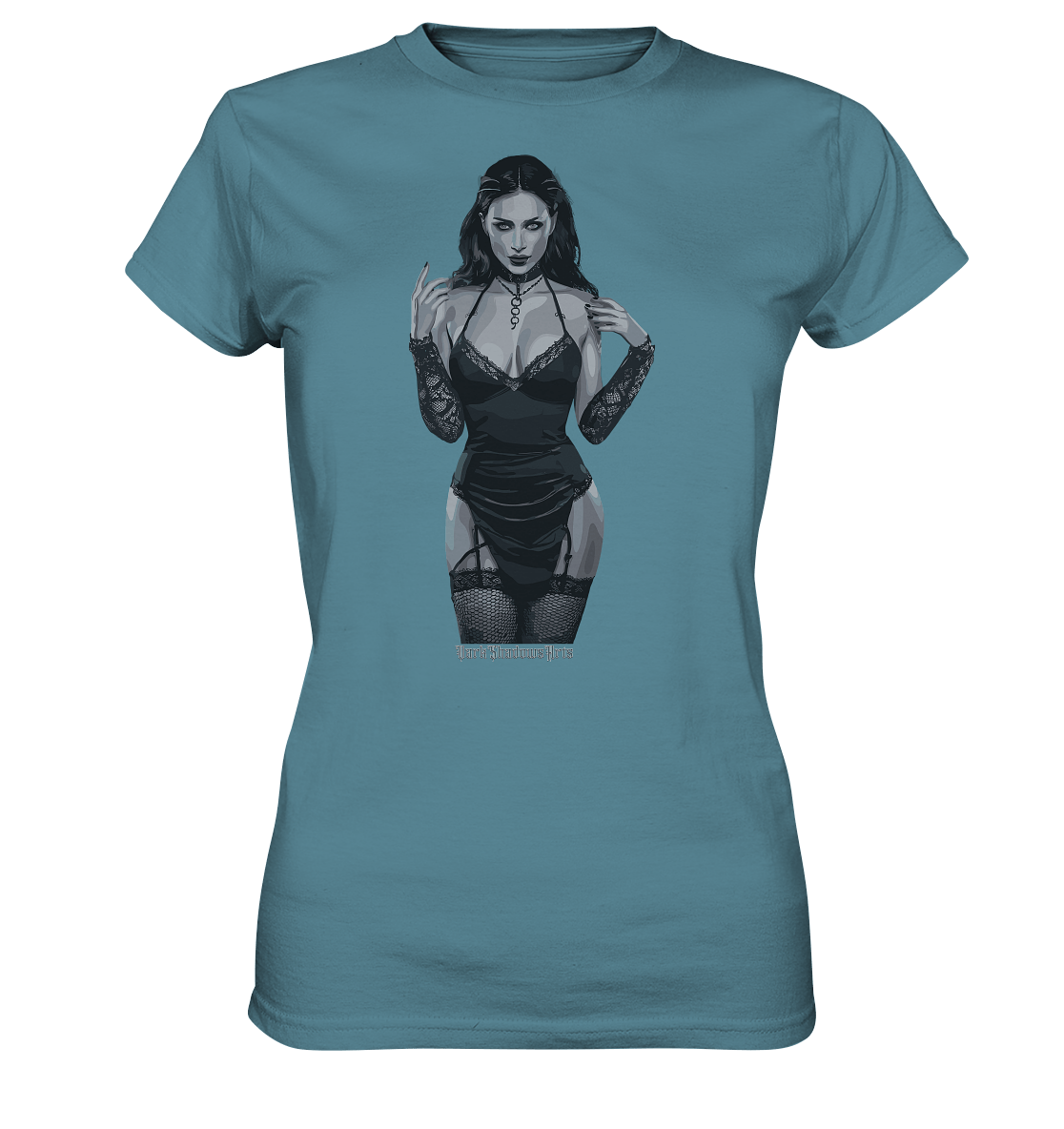 Dark and Mystical Lilith: Verführerische Dunkelheit - Ladies Premium Shirt | Lady - Shirts | Dark Shadows Arts