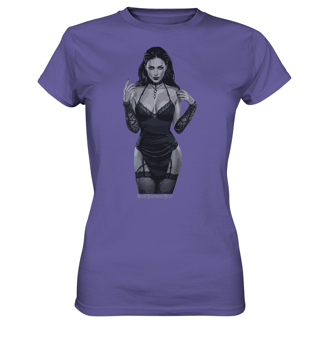 Dark and Mystical Lilith: Verführerische Dunkelheit - Ladies Premium Shirt | Lady - Shirts | Dark Shadows Arts