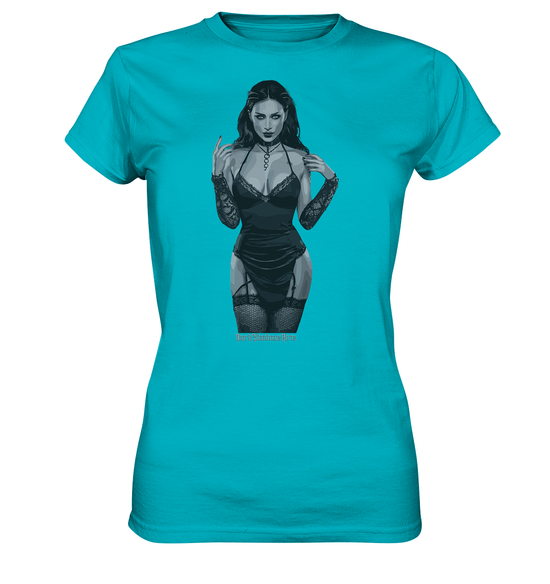 Dark and Mystical Lilith: Verführerische Dunkelheit - Ladies Premium Shirt | Lady - Shirts | Dark Shadows Arts