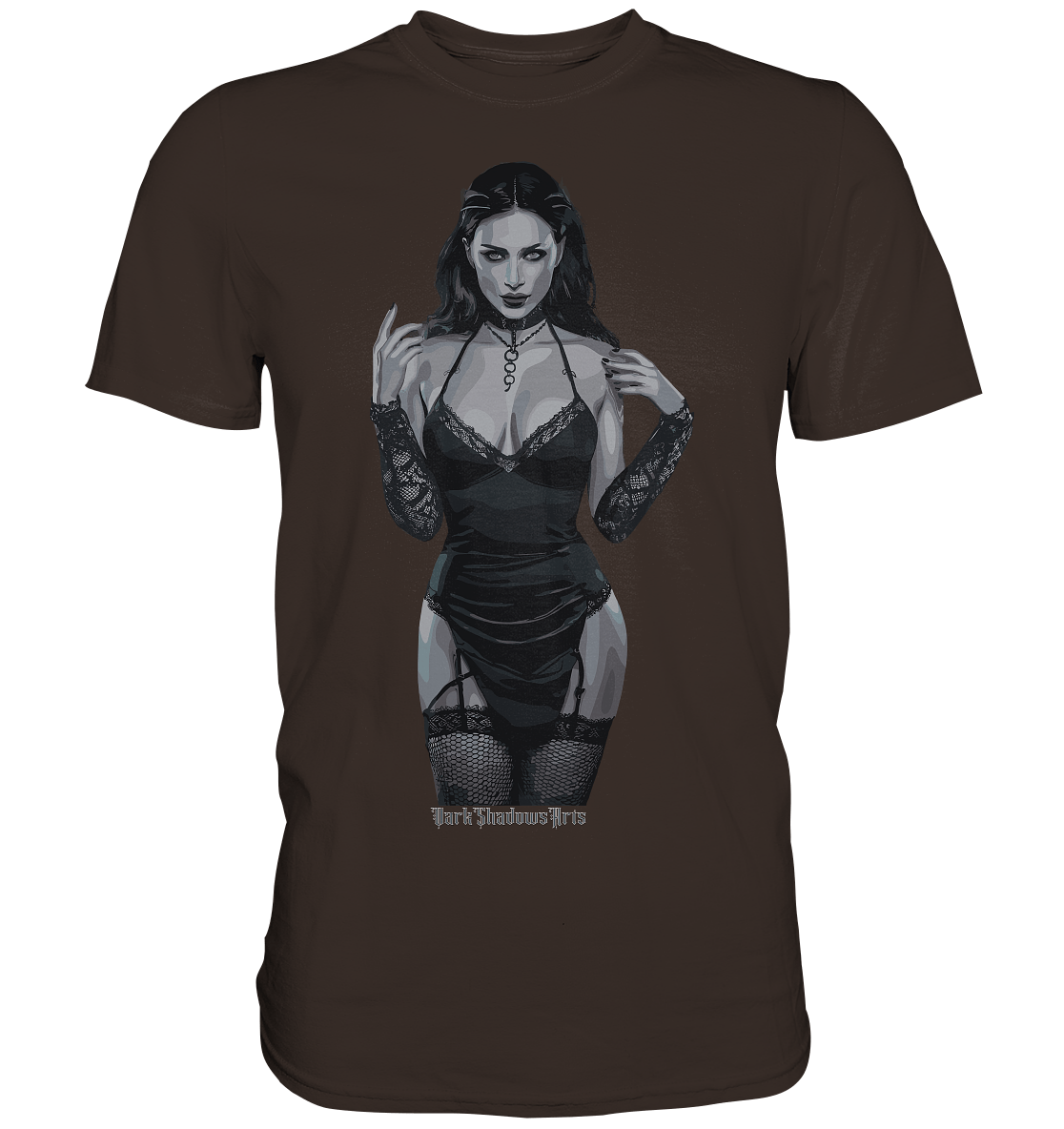 Dark and Mystical Lilith: Verführerische Dunkelheit - Premium Shirt | Unisex - Shirts | Dark Shadows Arts