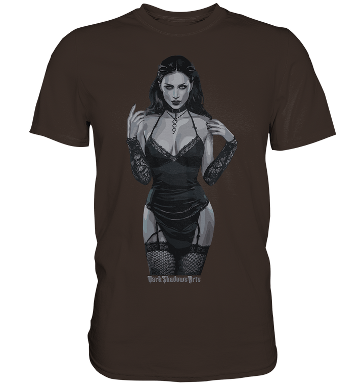 Dark and Mystical Lilith: Verführerische Dunkelheit - Premium Shirt | Unisex - Shirts | Dark Shadows Arts