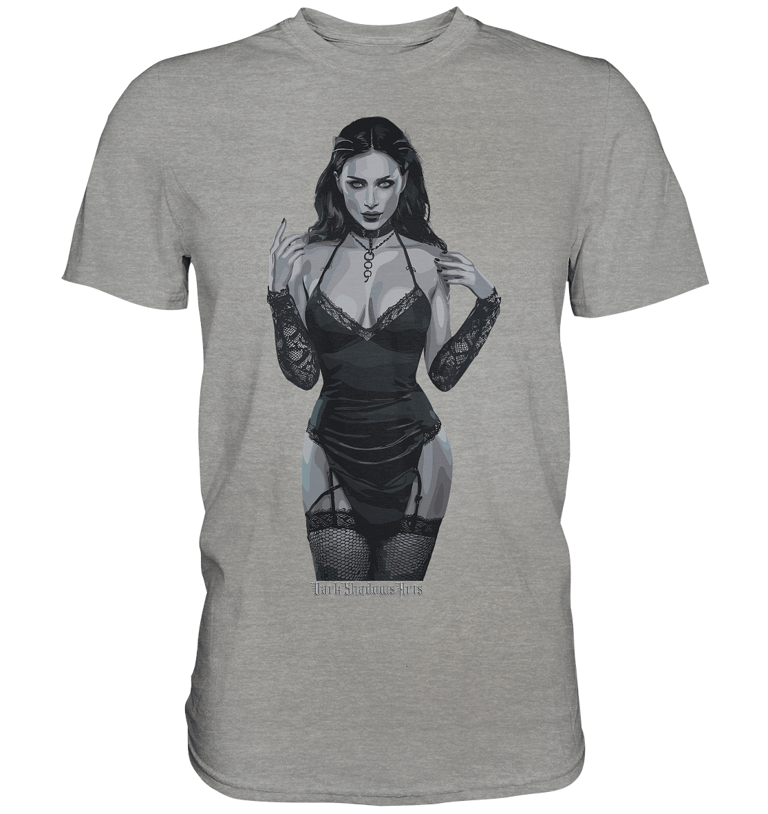 Dark and Mystical Lilith: Verführerische Dunkelheit - Premium Shirt | Unisex - Shirts | Dark Shadows Arts
