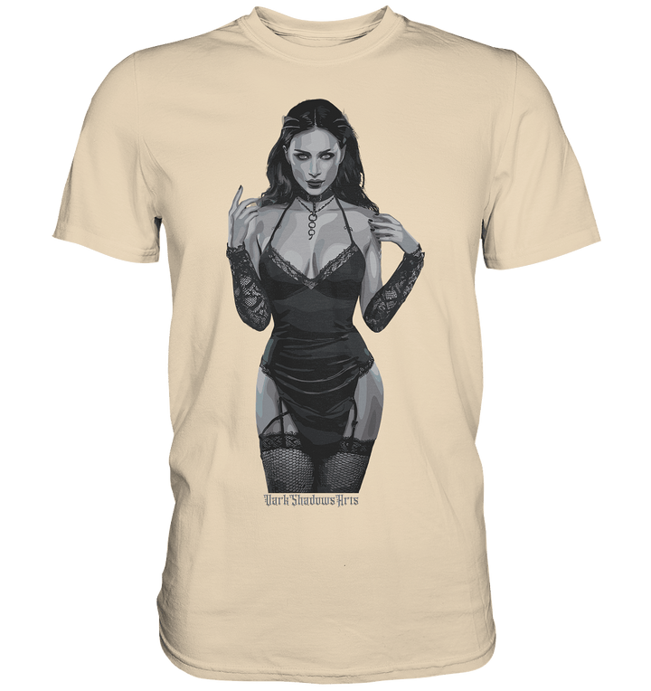 Dark and Mystical Lilith: Verführerische Dunkelheit - Premium Shirt | Unisex - Shirts | Dark Shadows Arts