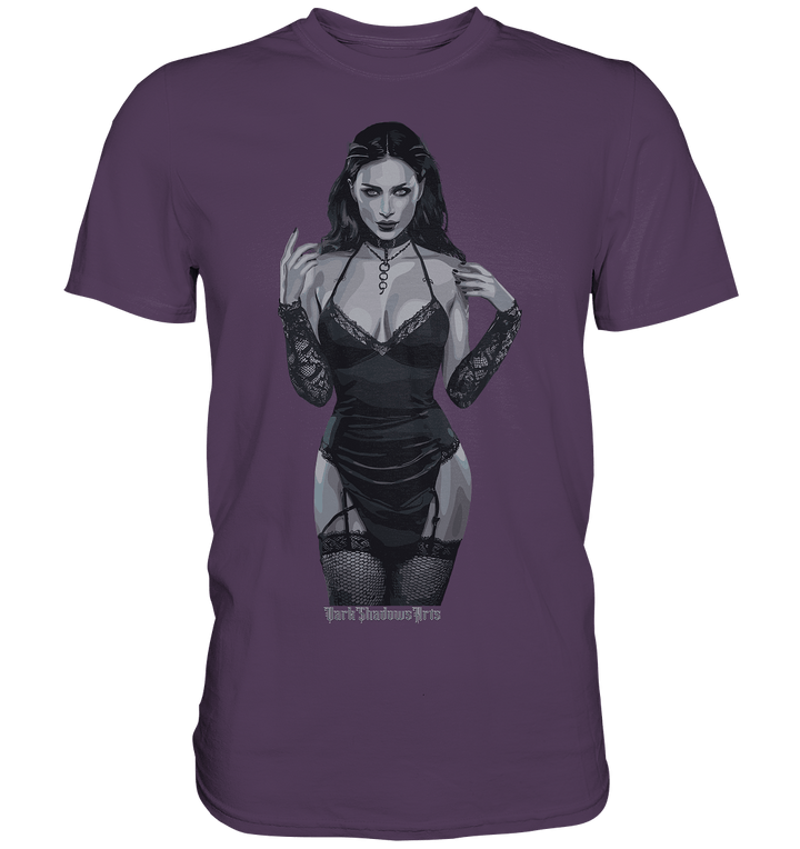 Dark and Mystical Lilith: Verführerische Dunkelheit - Premium Shirt | Unisex - Shirts | Dark Shadows Arts