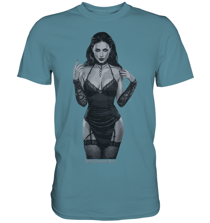 Dark and Mystical Lilith: Verführerische Dunkelheit - Premium Shirt | Unisex - Shirts | Dark Shadows Arts