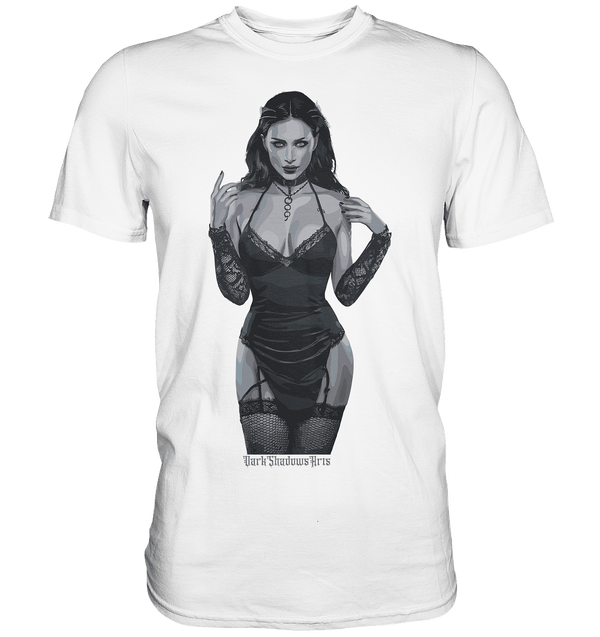 Dark and Mystical Lilith: Verführerische Dunkelheit - Premium Shirt | Unisex - Shirts | Dark Shadows Arts