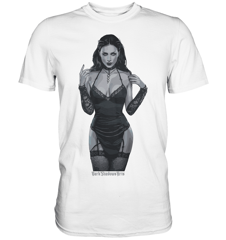 Dark and Mystical Lilith: Verführerische Dunkelheit - Premium Shirt | Unisex - Shirts | Dark Shadows Arts
