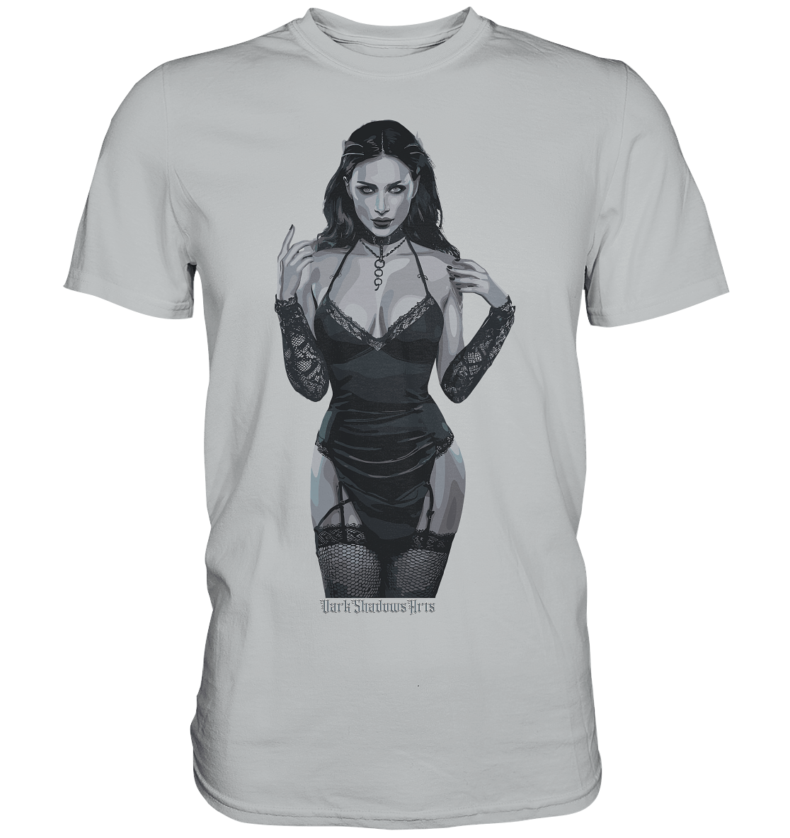Dark and Mystical Lilith: Verführerische Dunkelheit - Premium Shirt | Unisex - Shirts | Dark Shadows Arts