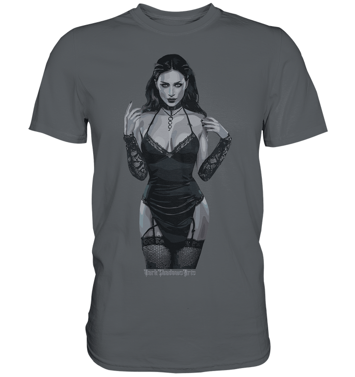 Dark and Mystical Lilith: Verführerische Dunkelheit - Premium Shirt | Unisex - Shirts | Dark Shadows Arts