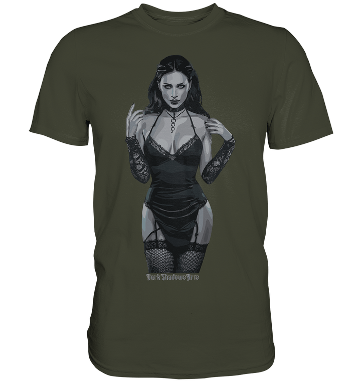Dark and Mystical Lilith: Verführerische Dunkelheit - Premium Shirt | Unisex - Shirts | Dark Shadows Arts