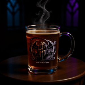 Dark Angel Song_ Stimme der Nacht - Glas - Tasse satiniert | Mug | Dark Shadows Arts