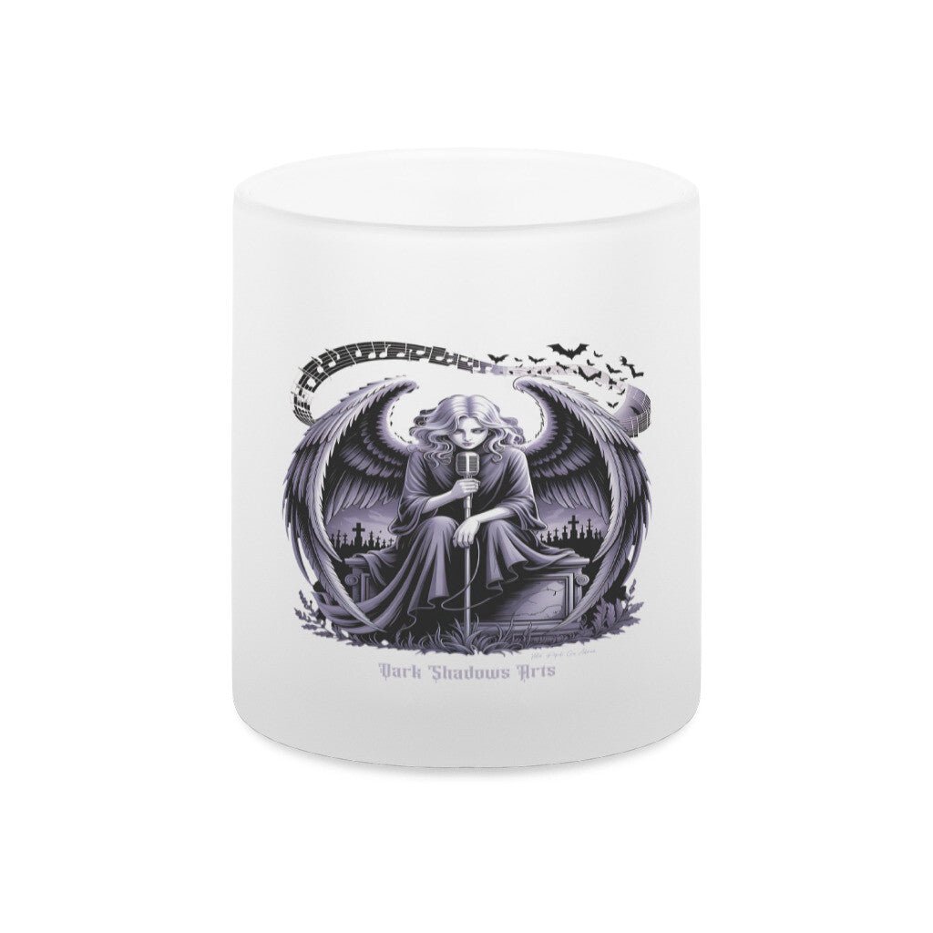 Dark Angel Song_ Stimme der Nacht - Glas - Tasse satiniert | Mug | Dark Shadows Arts
