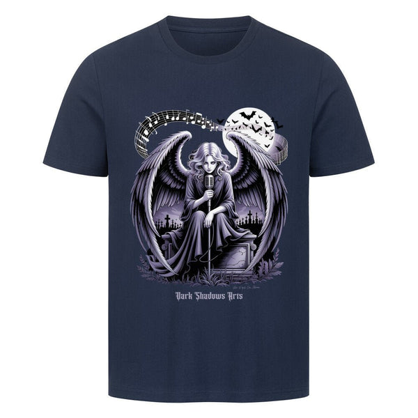Dark Angel Song_ Stimme der Nacht - HigherBlanks Premium T-Shirt | T-Shirt | Dark Shadows Arts