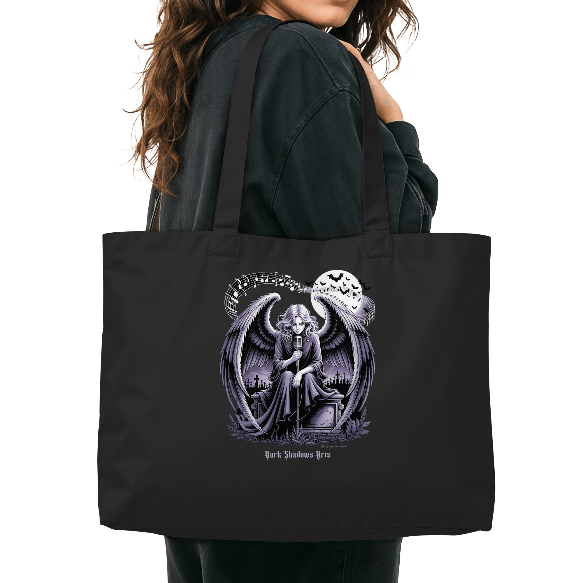 Dark Angel Song_ Stimme der Nacht - Organic Shopping - Bag - Organic Shopping - Bag | Taschen | Dark Shadows Arts