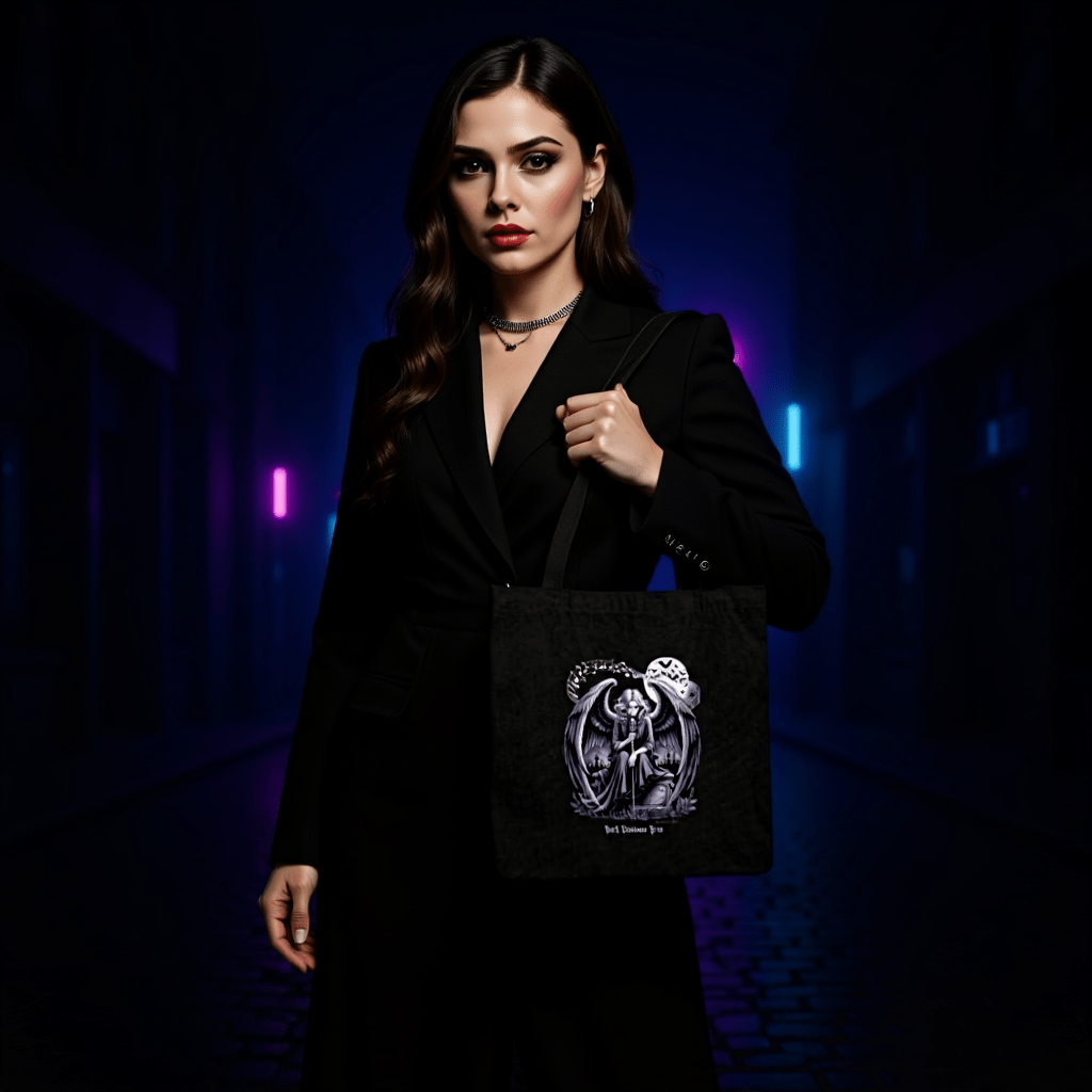 Dark Angel Song_ Stimme der Nacht - Organic Shopping - Bag | Taschen | Dark Shadows Arts