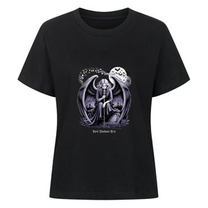 Dark Angel Song_ Stimme der Nacht - Premium Organic Shirt Women | T-Shirt | Dark Shadows Arts