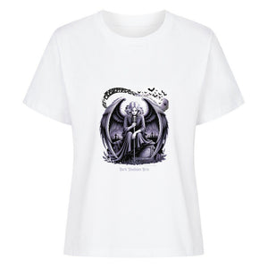 Dark Angel Song_ Stimme der Nacht - Premium Organic Shirt Women | T-Shirt | Dark Shadows Arts