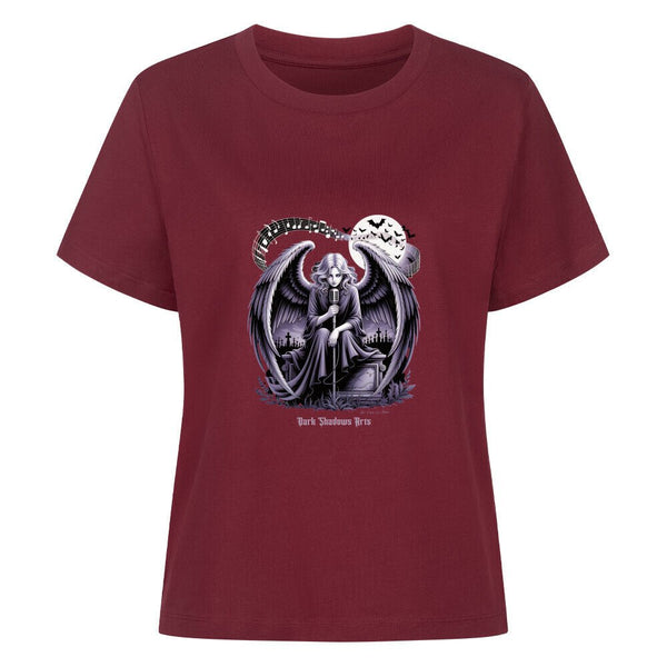 Dark Angel Song_ Stimme der Nacht - Premium Organic Shirt Women | T-Shirt | Dark Shadows Arts