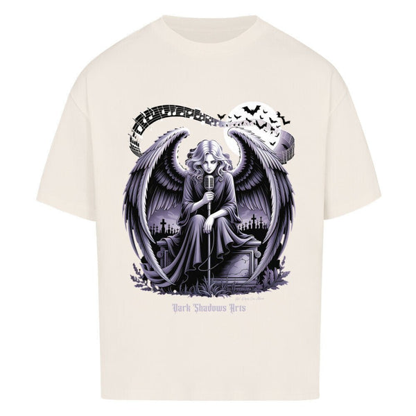 Dark Angel Song_ Stimme der Nacht - VACANCY Oversized Shirt | T-Shirt | Dark Shadows Arts