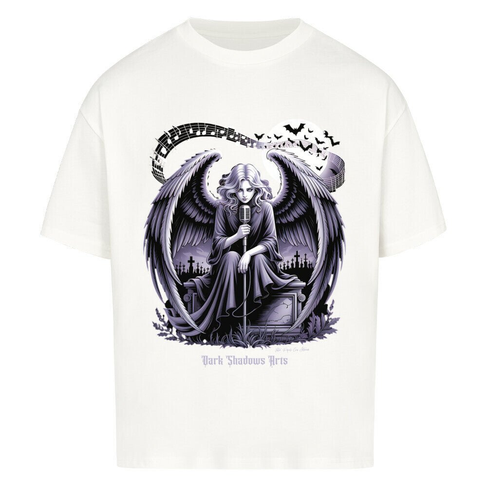 Dark Angel Song_ Stimme der Nacht - VACANCY Oversized Shirt | T-Shirt | Dark Shadows Arts